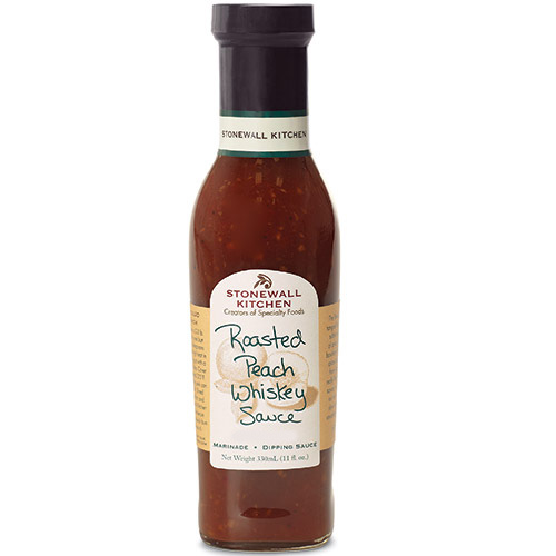 STONEWALL KITCHEN : Roasted Peach Whiskey sauce (sauce à la pêche et whiskey)