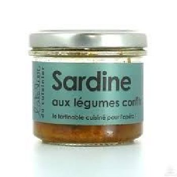 L'Atelier du Cuisinier : Tartinable "Sardine aux légumes confits"