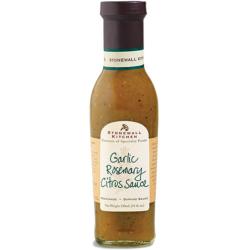 STONEWALL KITCHEN : Garlic Rosemary Citrus sauce (sauce à l'ail, au romarin et citron)