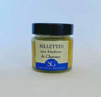 LES SAVEURS GRANVILLAISES : RILLETTES aux HUÎTRES de CHAUSEY