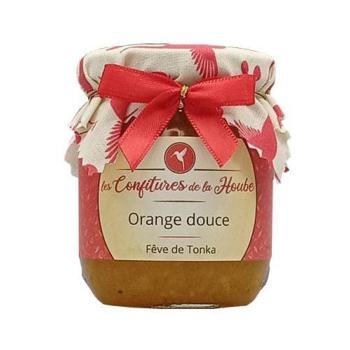 CONFITURE de la HOUBE : ORANGE DOUCE à la fève de Tonka