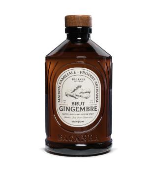 BACANHA  Sirop BIO : BRUT de GINGEMBRE