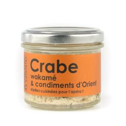 LAtelier du Cuisinier : Tartinable de CRABE Wakamé et condiments d'Orient