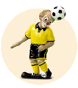 CLOWN GILDE: Footballeur "le coup-de-tête"