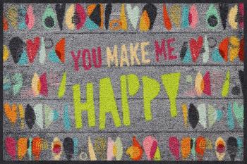 EFIA Salonloewe  TAPIS-PAILLASSON  : MAKE ME HAPPY