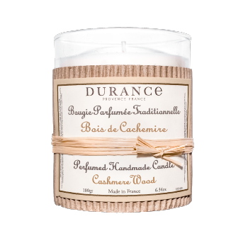 Durance : Bougie Bois de Cachemire 