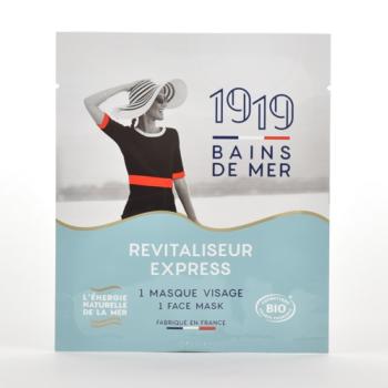 1919  BAINS de MER : MASQUE VISAGE à l'Eau de Mer BIO 