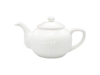 GREENGATE : Théière Alice Blanche