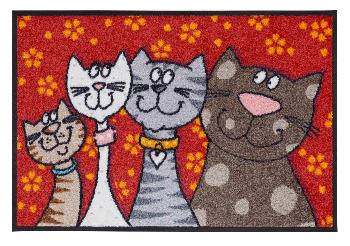 EFIA Salonloewe  TAPIS-PAILLASSON  :FAMILLE CHAT