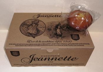 MADELEINE "JEANNETTE" : Madeleines NATURE boîte de 10 madeleines