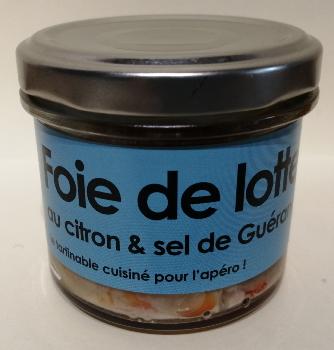 LAtelier du Cuisinier : Tartinable de Foie de Lotte au citron & sel de Guérande