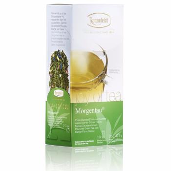 RONNEFELDT sachet "JOY OF TEA (leafcup) : thé vert "MORGENTAU" (Rosée Matinale)