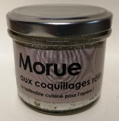 LAtelier du Cuisinier : Tartinable de MORUE aux coquillages rôtis